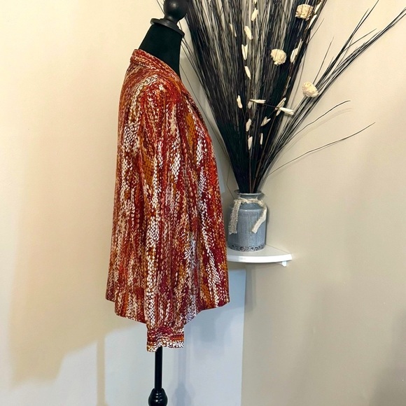 Donnekenny Timeless Elegance button down Blouse women size large - Picture 5 of 8